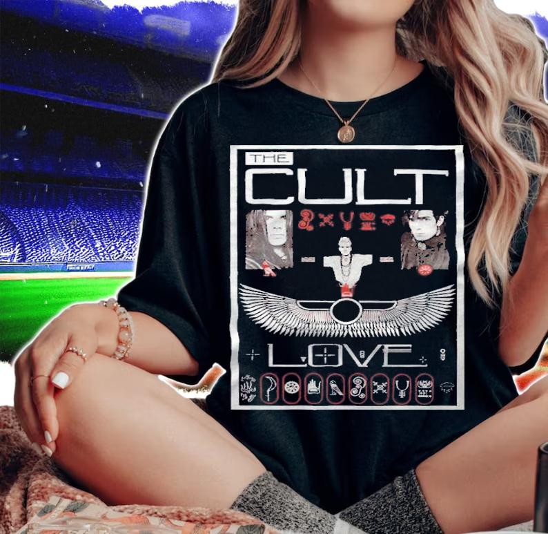 The Cult love logo T-shirt woman shirt