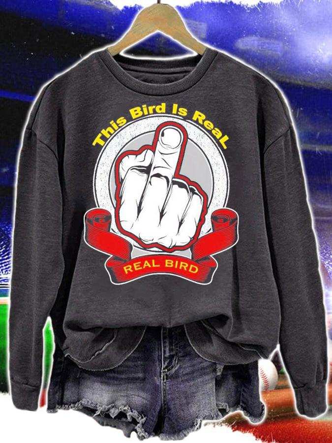Fuck This Bird Is Real Real Bird Shirt sweatshirt