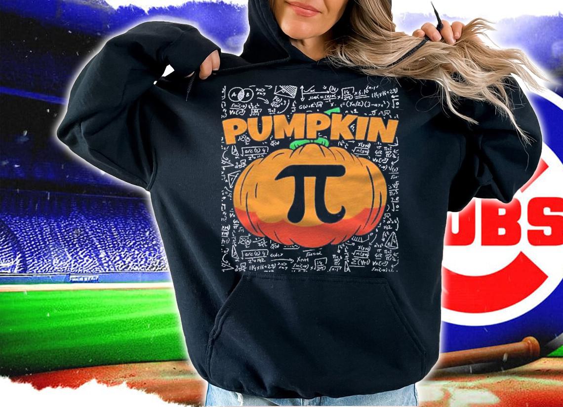 Funny Math Pumpkin Pie Joke Halloween Thanksgiving Pi Day Shirt hoodie