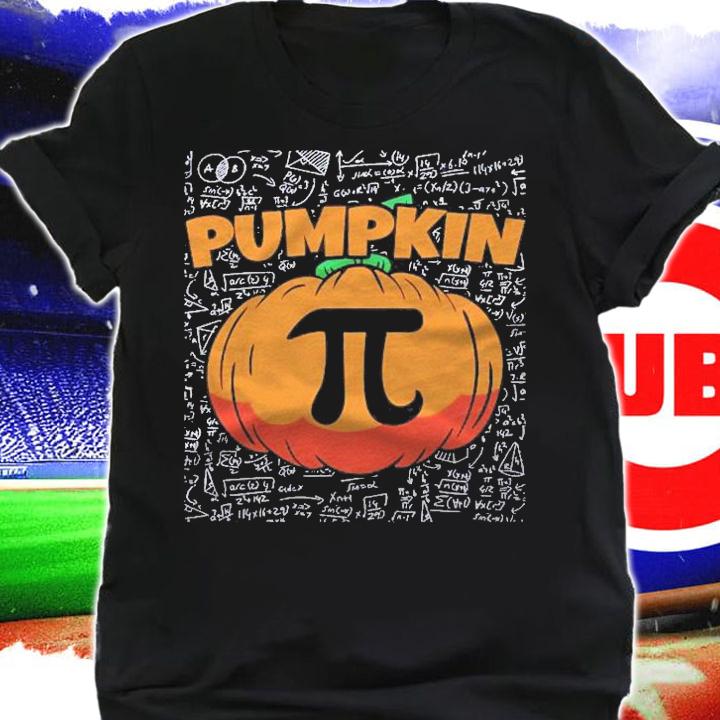 Funny Math Pumpkin Pie Joke Halloween Thanksgiving Pi Day Shirt shirt