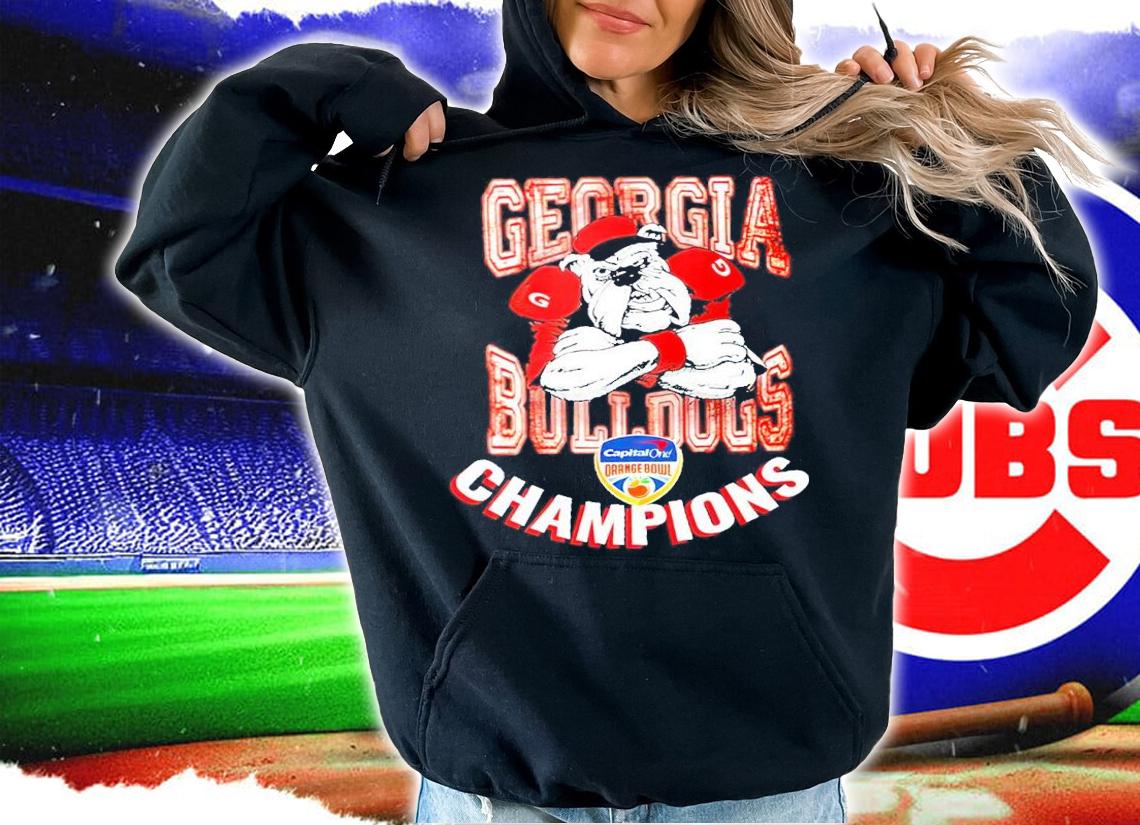 Georgia Orange 88th Capital One Orange Bowl Champions College Football Playoff 2021 Shirt hoodie