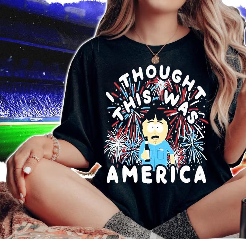 I Thought This Was America T-Shirt woman shirt
