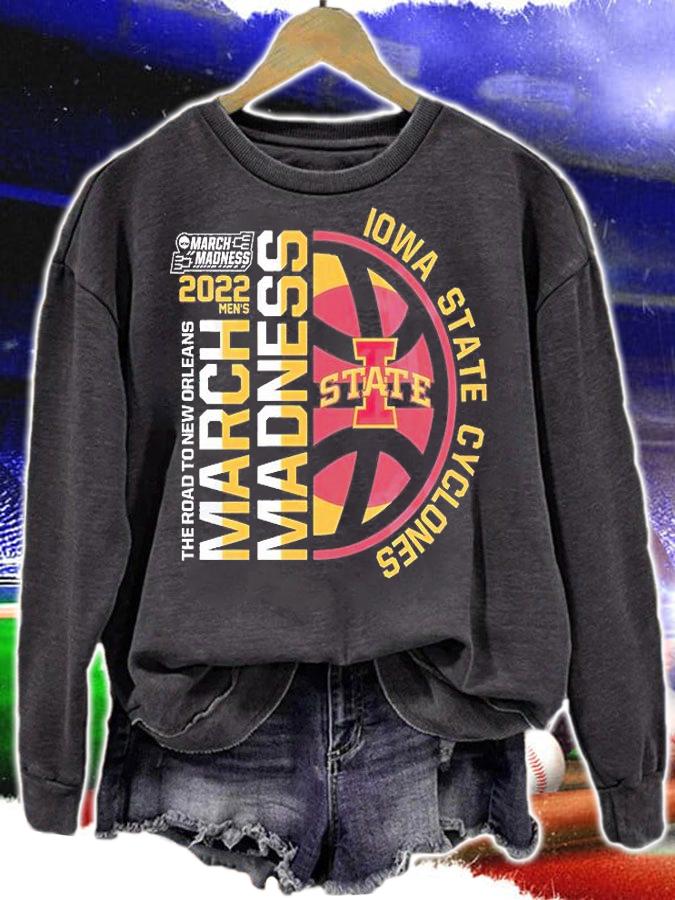 Iowa State Cyclones 2022 Mens NCAA The Road To New Orleans March Madness T-Shirt sweatshirt