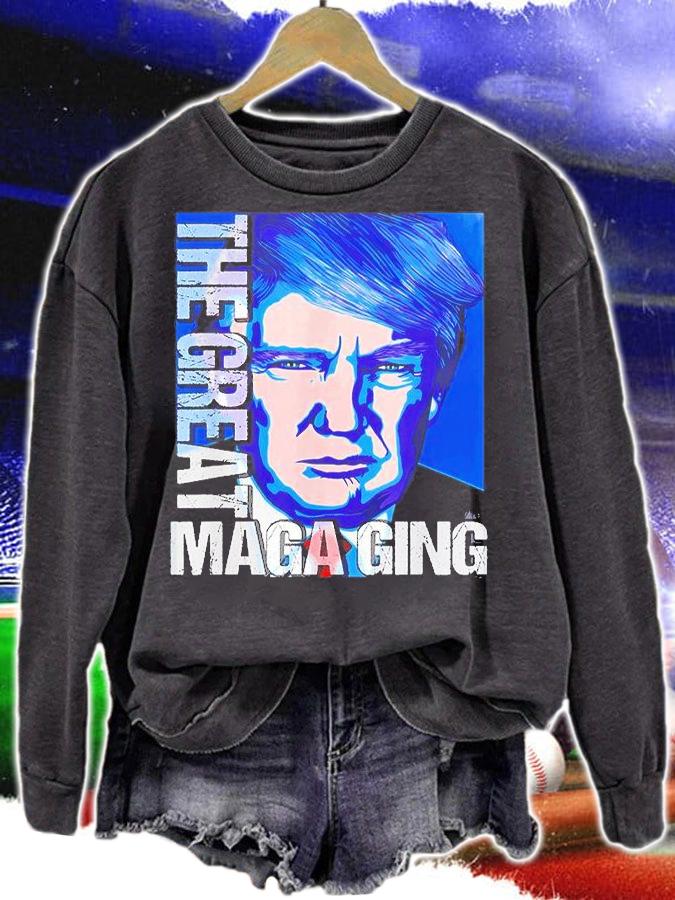 Joe Biden Ultra Maga The Return Of The Great Maga King T-Shirt sweatshirt