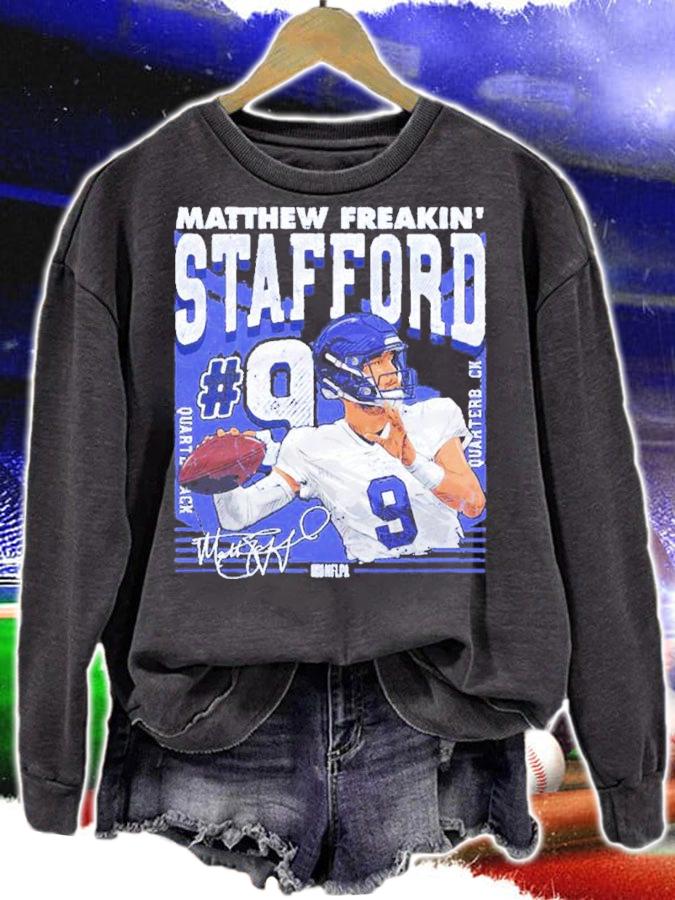 Matthew Stafford Los Angeles R Player Name Football Signatures Shirt