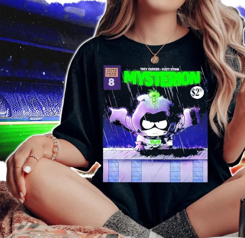 South Park 8 Trey Parker Matt Stone Mysterion Shirt woman shirt