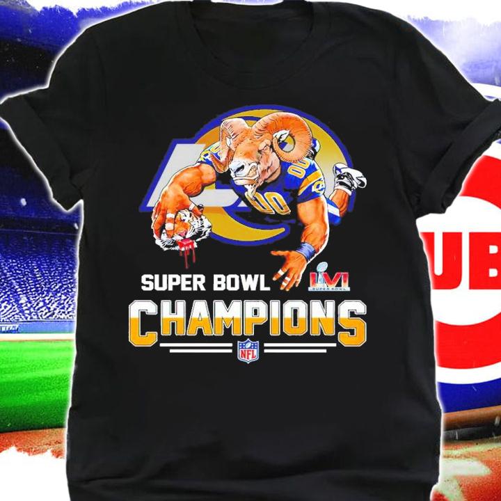 Super Bowl LVI Champions NFL Los Angeles Rams shirt shirt