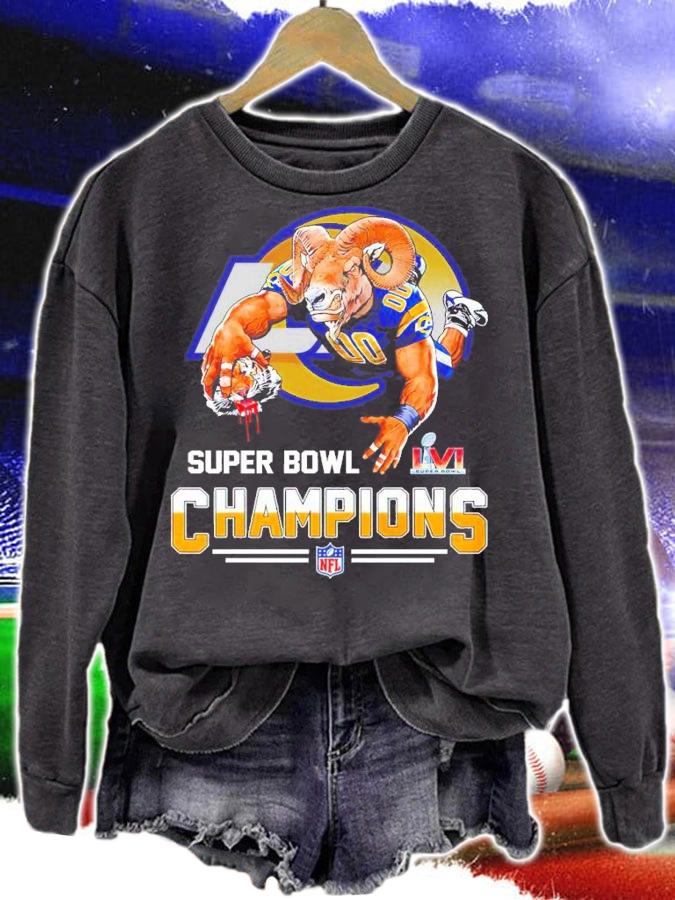 Super Bowl LVI Champions NFL Los Angeles Rams shirt sweatshirt