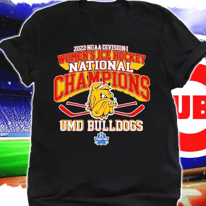 UMD Bulldogs NCAA Division I Women's Ice Hockey National Champions 2022 Shirt shirt
