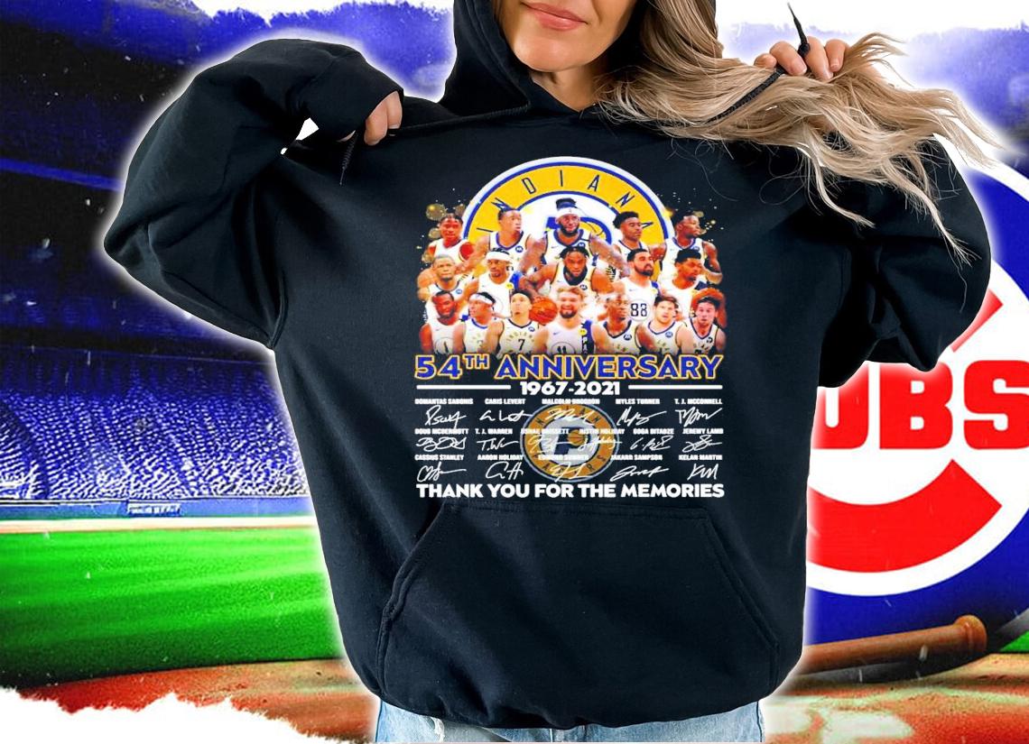 54th anniversary 1976-2021 signatures shirt hoodie