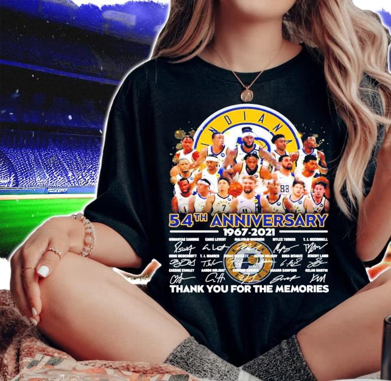 54th anniversary 1976-2021 signatures shirt woman shirt