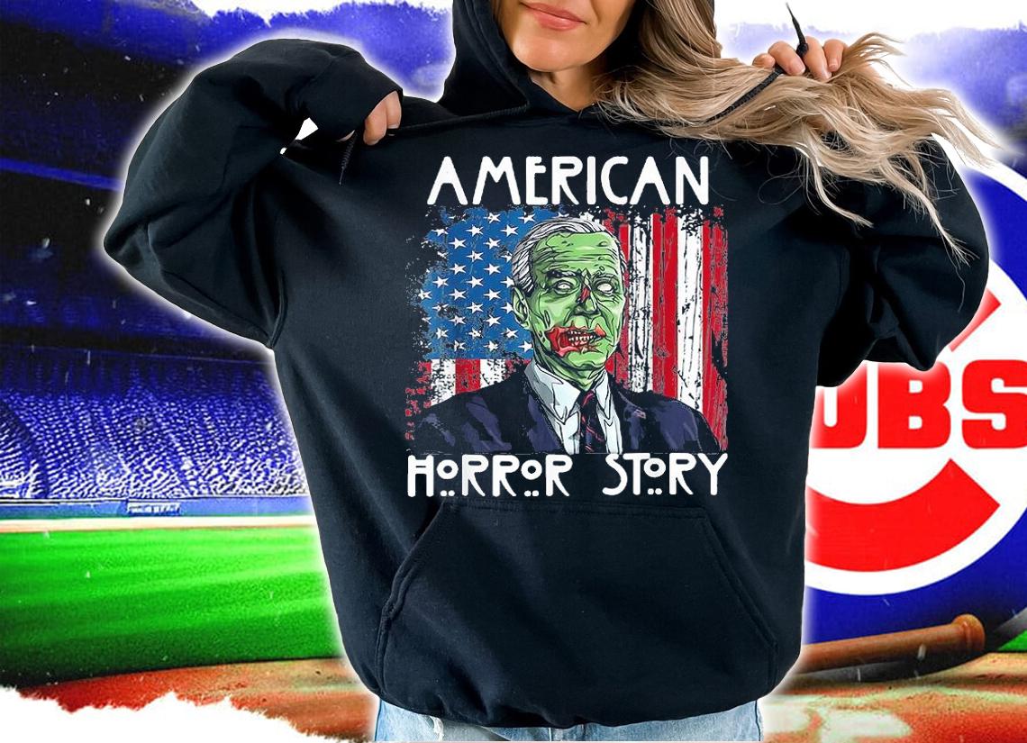 Biden Horror American Zombie Story Halloween Retro Vintage shirt hoodie