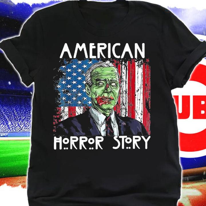 Biden Horror American Zombie Story Halloween Retro Vintage shirt shirt