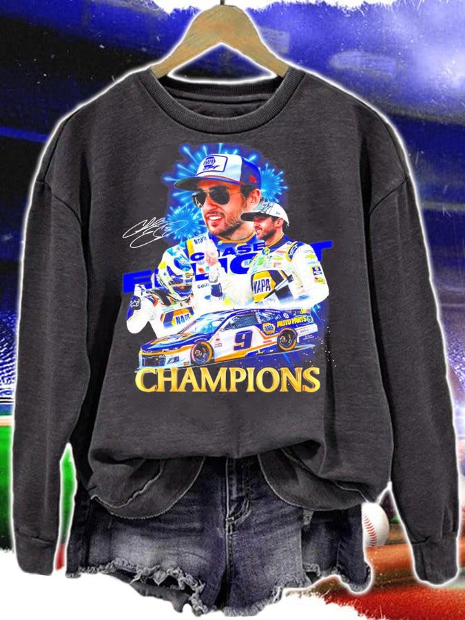 Champions Chase Elliott number 9 signature shirt