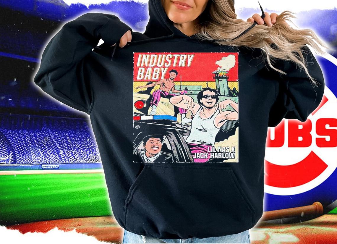 Industry baby Lil Nas x Jack Harlow comic art T-shirt hoodie
