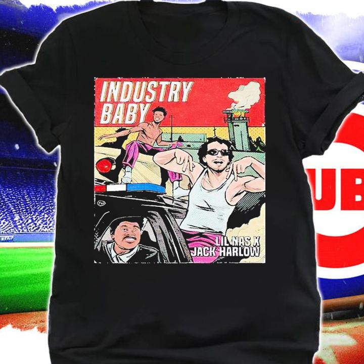 Industry baby Lil Nas x Jack Harlow comic art T-shirt shirt