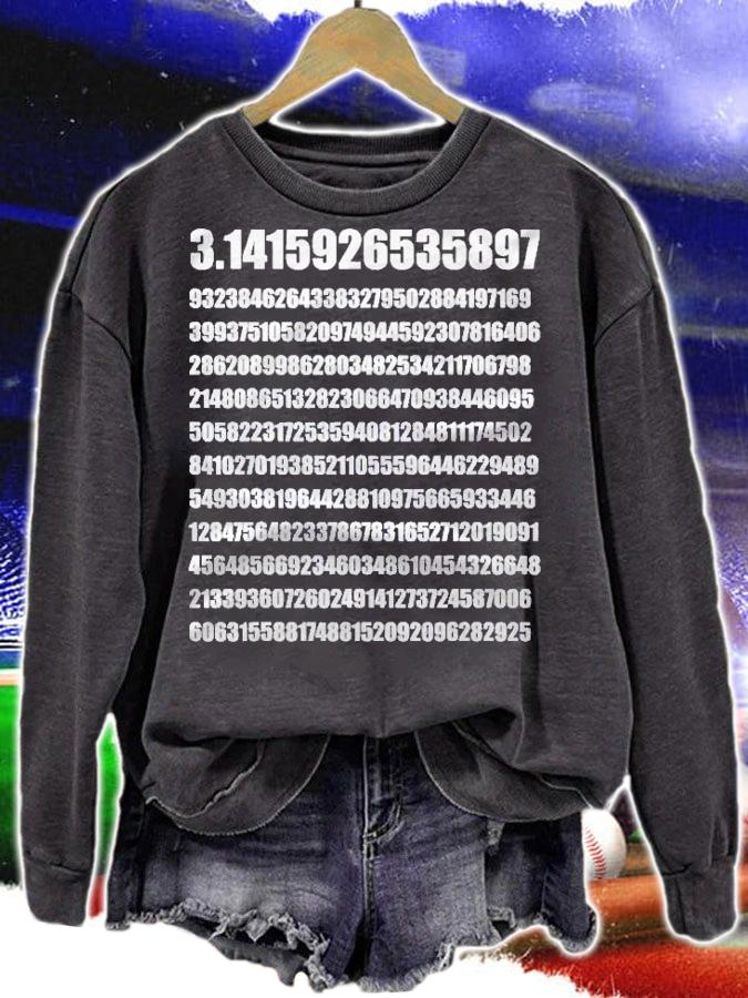Math Pi Science Geek Gift Shirt sweatshirt