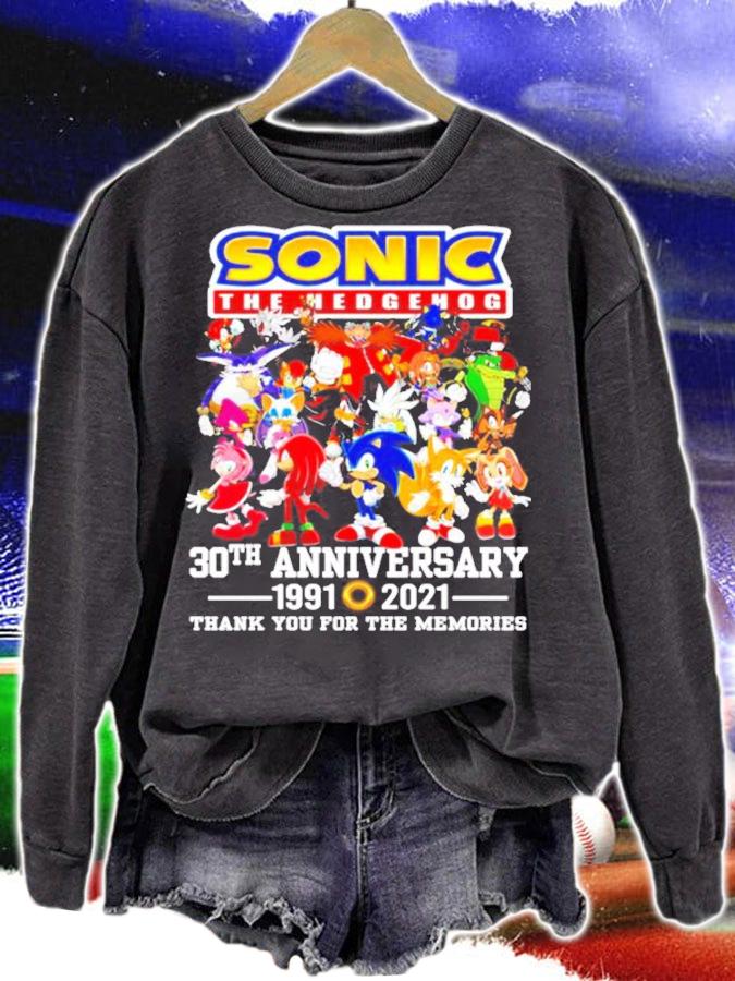 Sonic The Hedgehog 30th anniversary 1991-2021 shirt