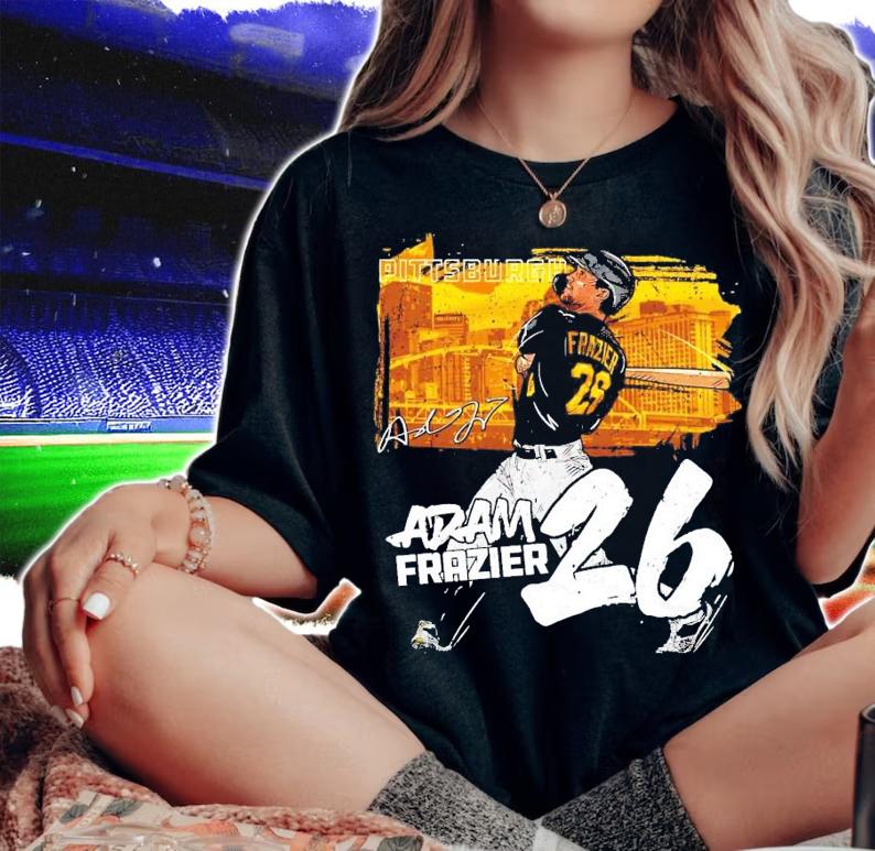 Adam Frazier Pittsburgh Baseball signature shirt woman shirt