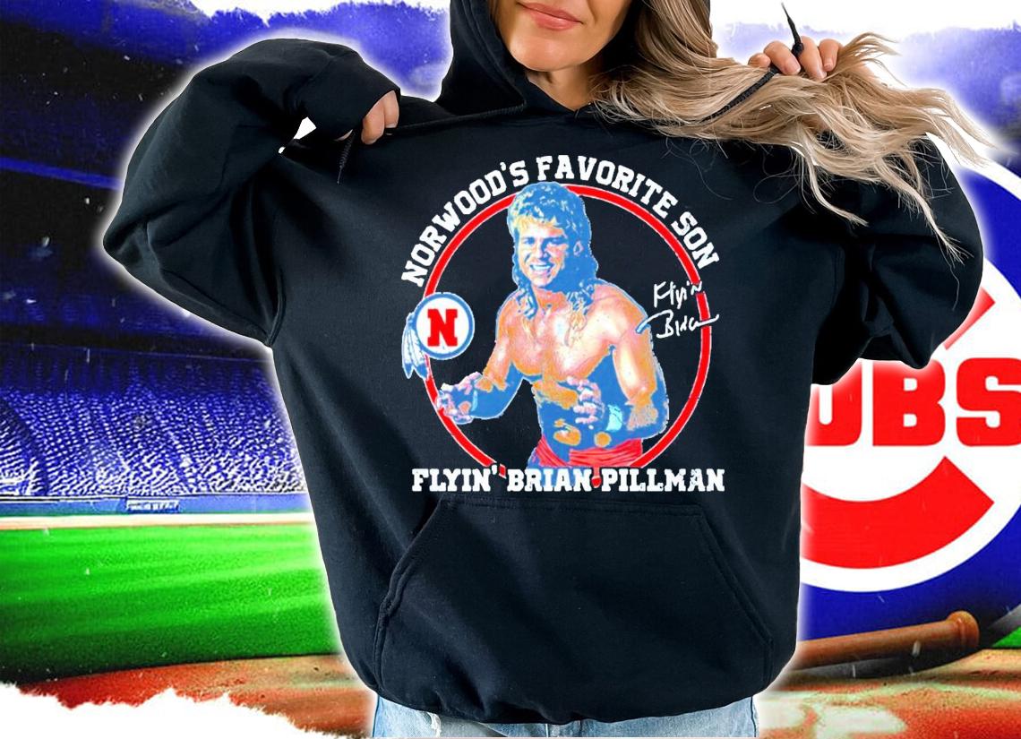 Brian Pillman Norwood's Favorite Son Flyin' Brian Pillman shirt