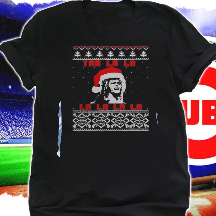 Jareth Labyrinth Tra La La La Ugly Christmas Sweater.Jpg t-shirt