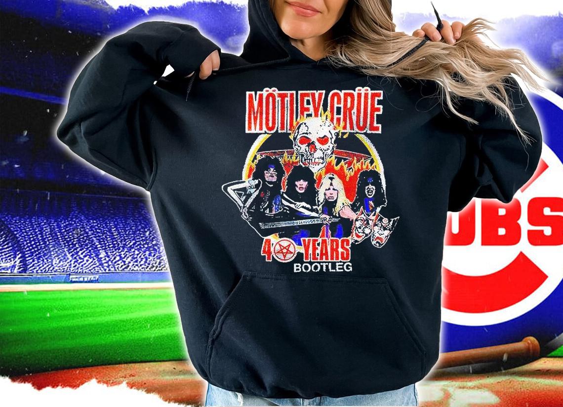 Motley Crue 40 years bootleg T-shirt
