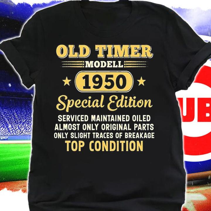 Old Timer Modell 1950 Special Edition Funny T-Shirt shirt