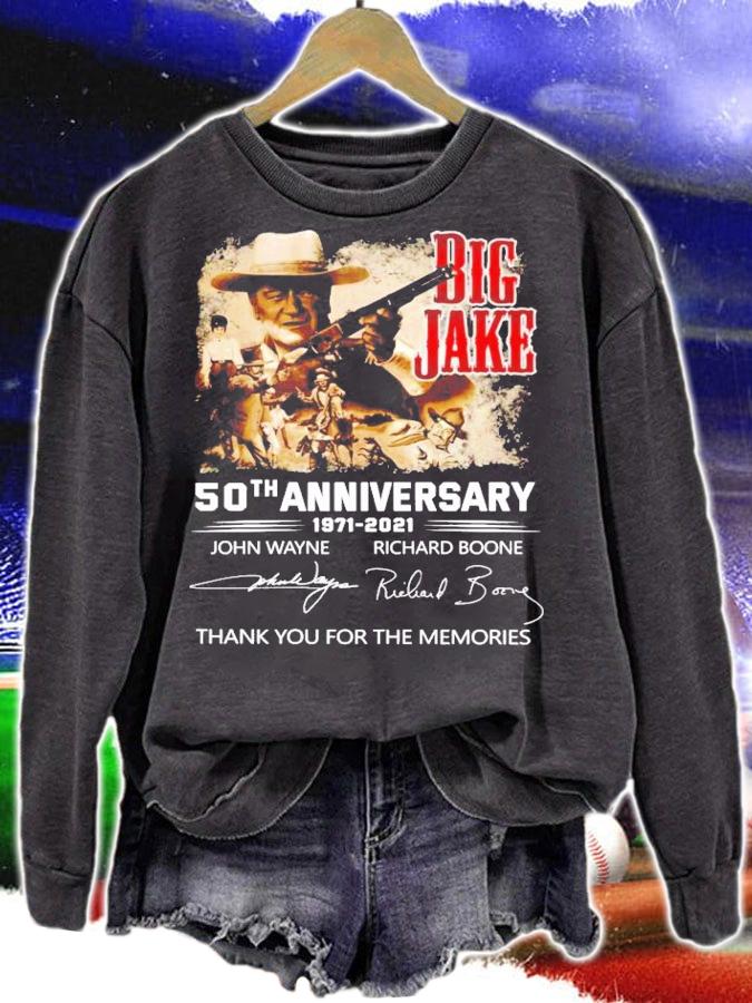Big Jake 50th anniversary 1971-2021 thank you for the memories shirt sweatshirt