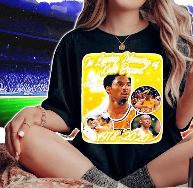 In loving memory of Kobe Bryant 1978-2020 shirt woman shirt