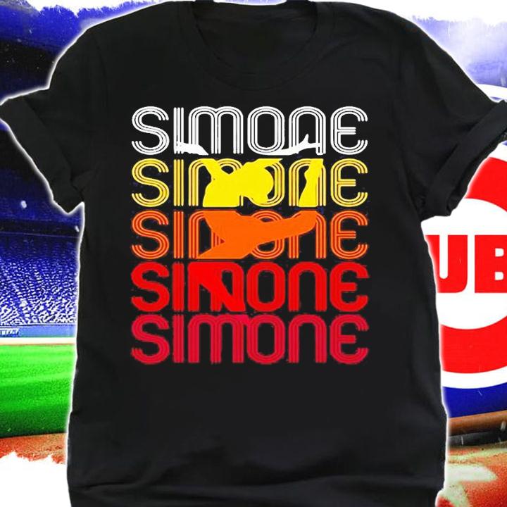 Simone gymnastics vintage T-shirt shirt