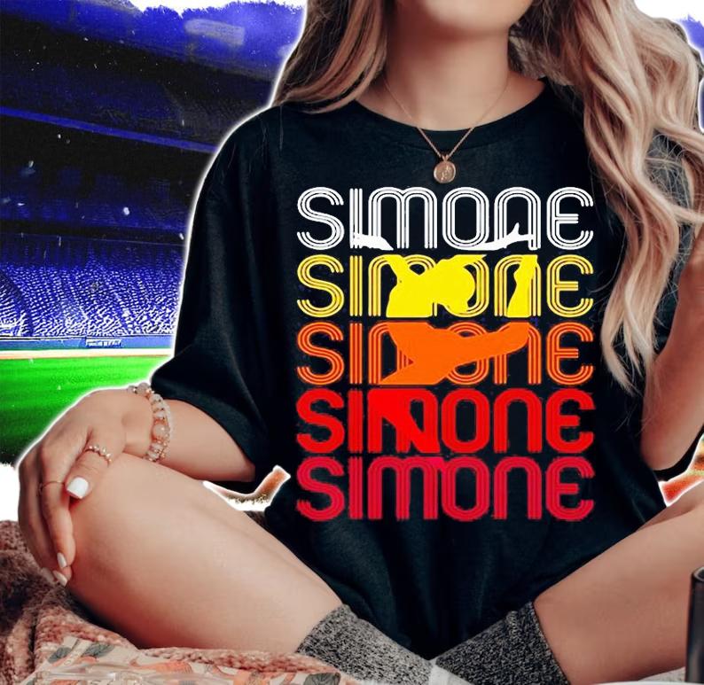 Simone gymnastics vintage T-shirt woman shirt