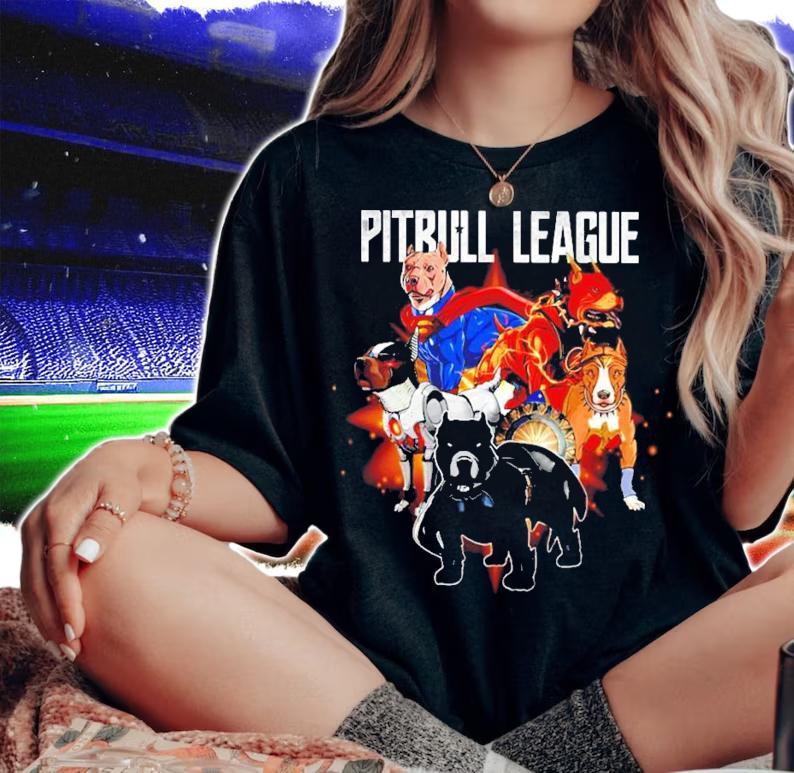 Avengers Pitbull League shirt woman shirt