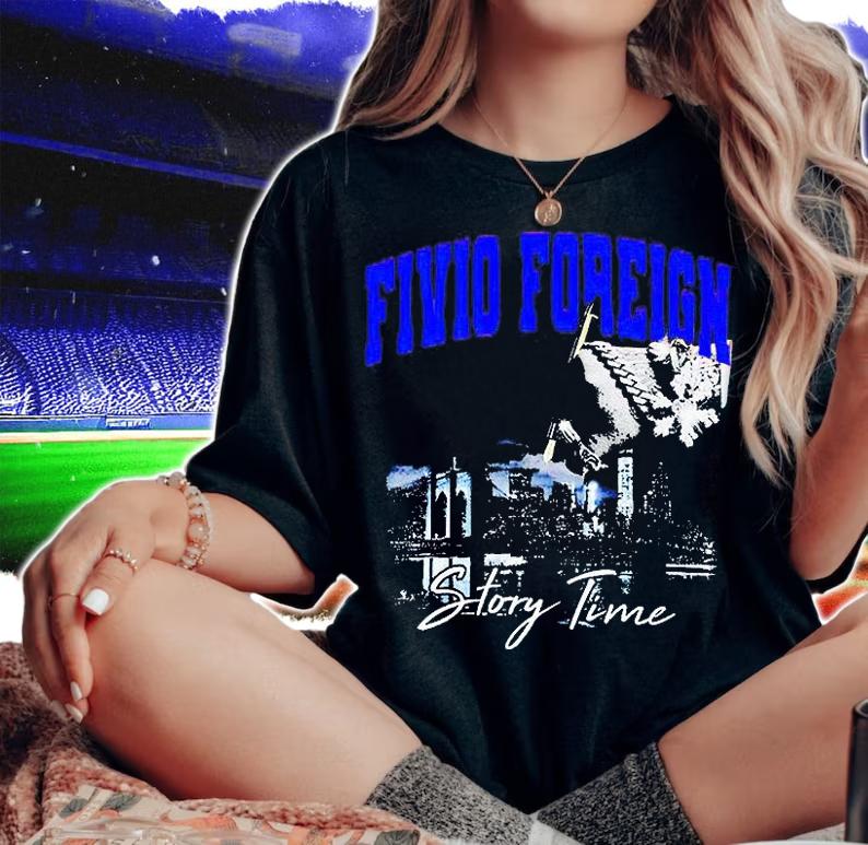 Fivio Foreign story time T-shirt woman shirt