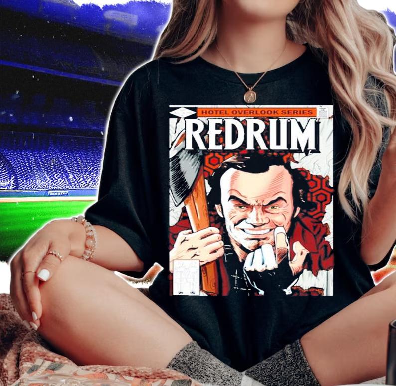Hotel Overlooking Series Redrum Shirt woman shirt