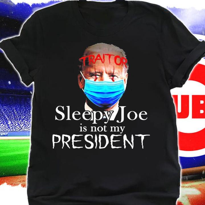 Joe Biden IT face mask sleepy Joe is not my president shirt shirt