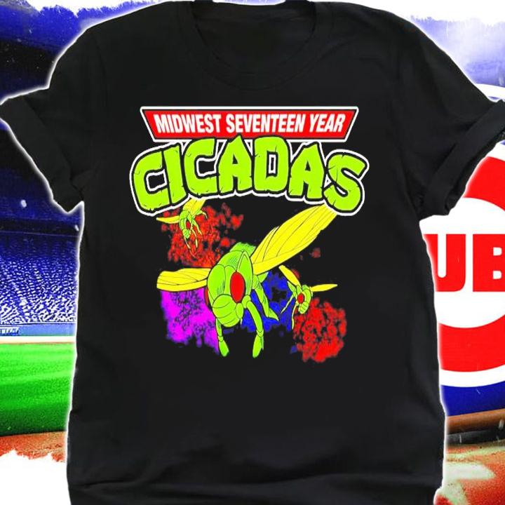 Midwest seventeen year Cicadas t-shirt