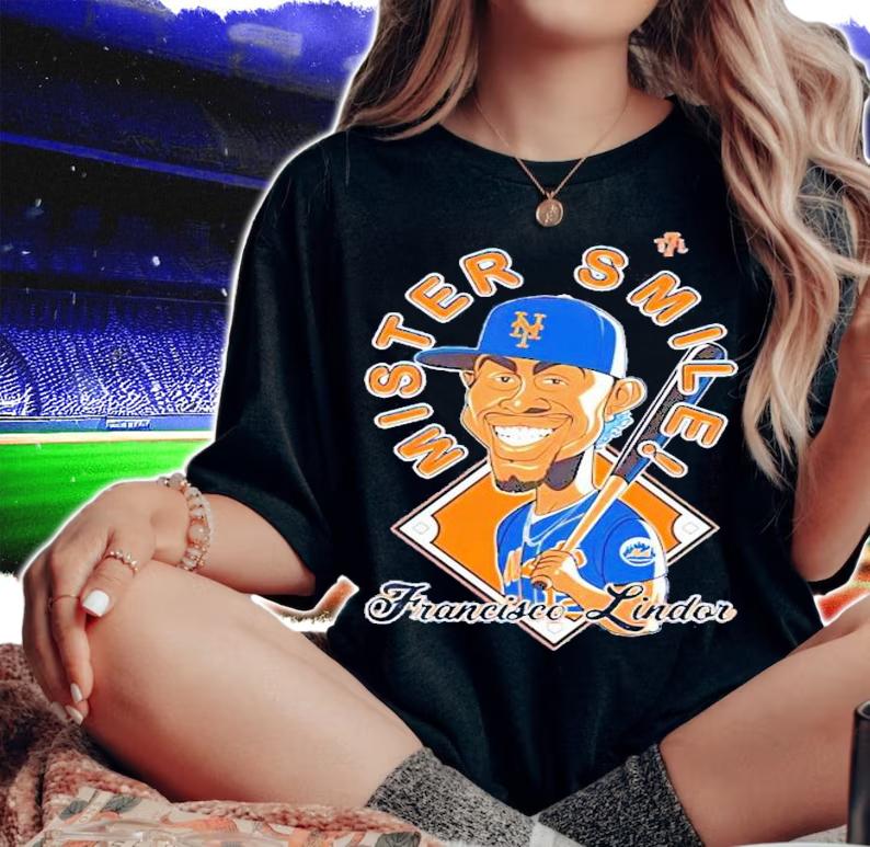 Mr.Smile Francisco Lindor shirt woman shirt