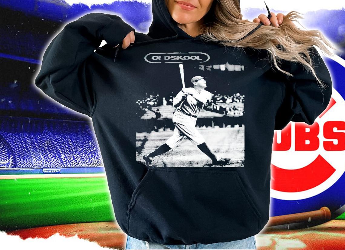 Oldskool Babe Ruth At Bat Old Time shirt