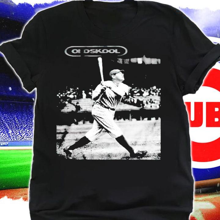 Oldskool Babe Ruth At Bat Old Time shirt