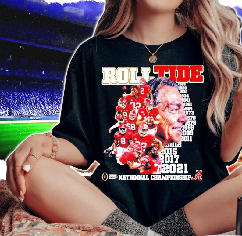 Roll Tide national Championship Alabama shirt woman shirt