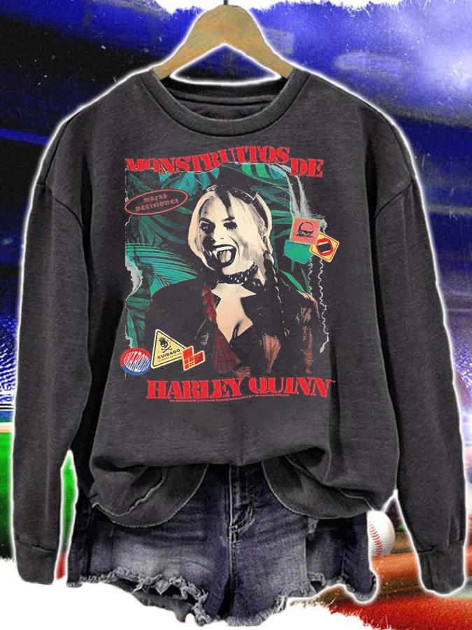The Suicide Squad Monstruitos De Harley Quinn shirt sweatshirt