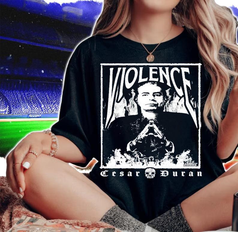Violence Cesar Duran shirt woman shirt