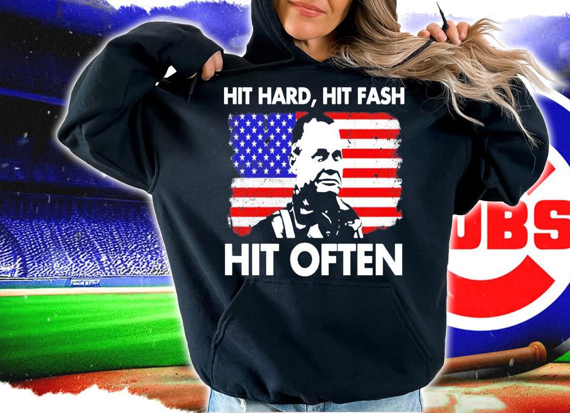 William Halsey hit hard hit fash hit often American flag shirt hoodie