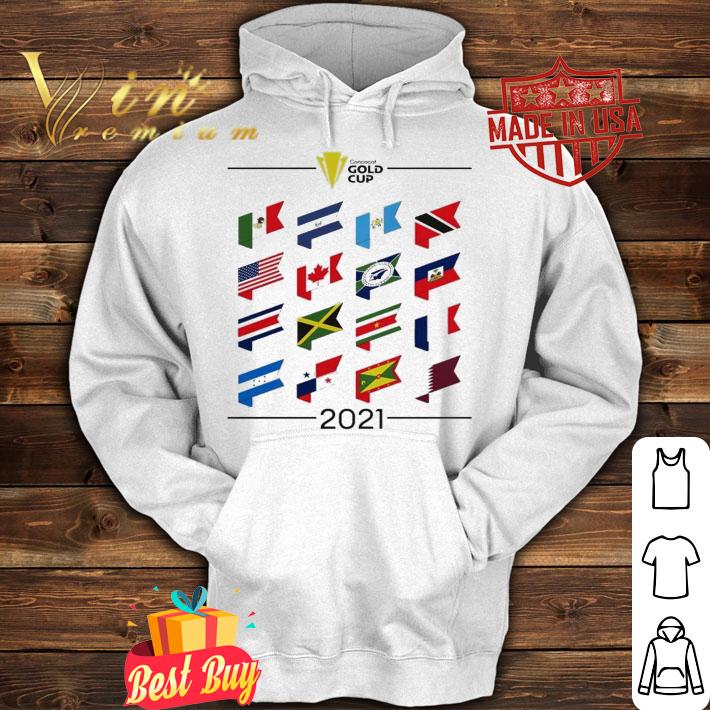 2021 Concacaf Gold Cup Country Logo shirt hoodie