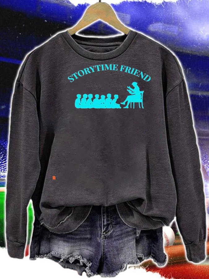 Storytime Friend active shirt sweatshirt