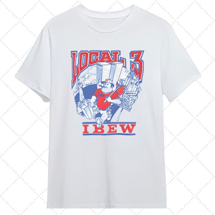 Official Local 3 Ibew Local Union No. 3 Shirt