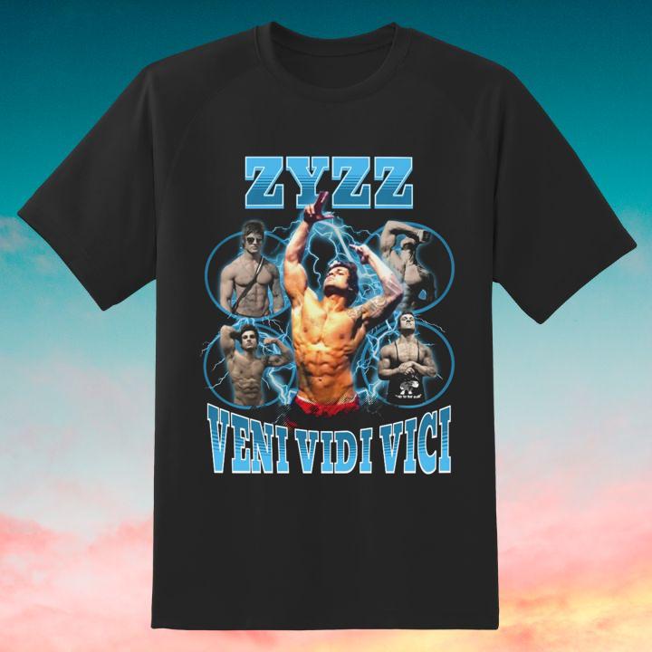 Shop Zyzz Veni Vidi Vici Gymshark T-Shirt for Strength & Motivation