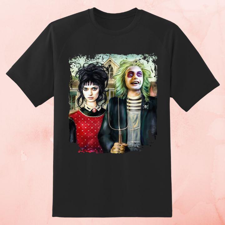 Hot American Gothic Beetlejuice Lydia Deetz Halloween T-Shirt