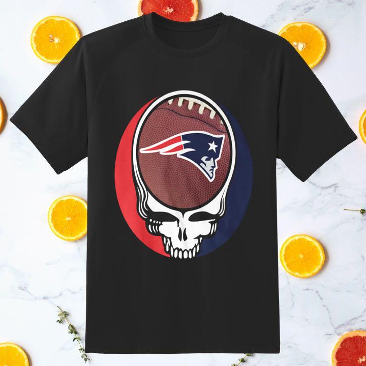 New England Patriots Grateful Dead Steal Your Face T-Shirt – Limited Edition!