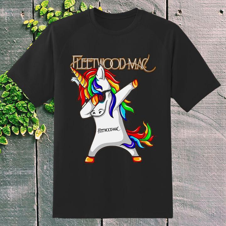 Dabbing Unicorn Fleetwood Mac T-Shirt